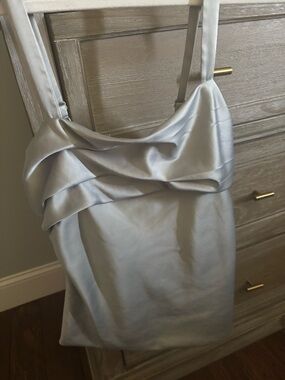 beautiful silky light grey cami top